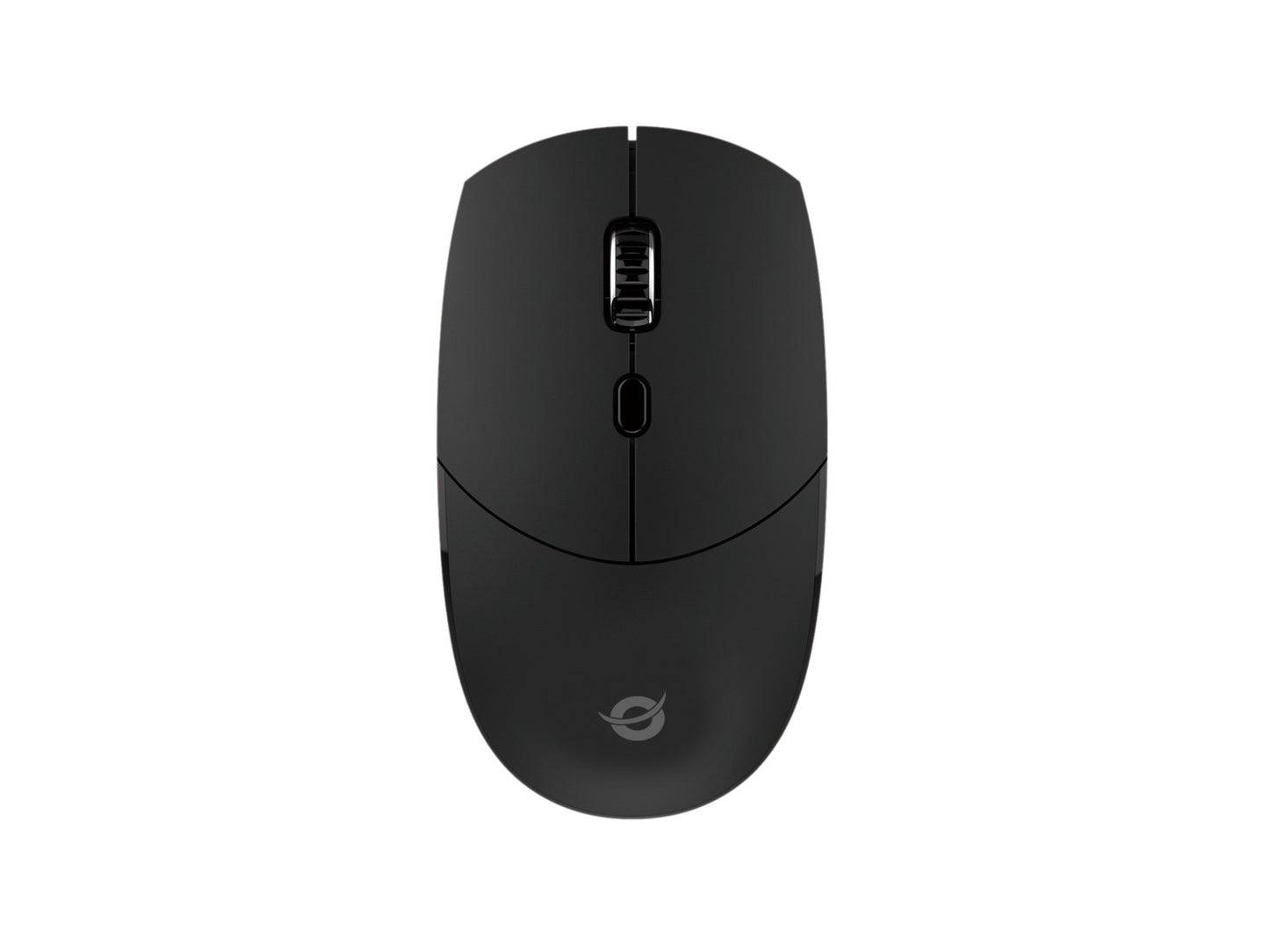 Conceptronic Kabellose Tastatur - und Maus - Kombination - Italienisches Layout - Volle Größe (100%) - Kabellos - RF Wireless - QWERTY - Schwarz - Maus enthalten - Tastatur