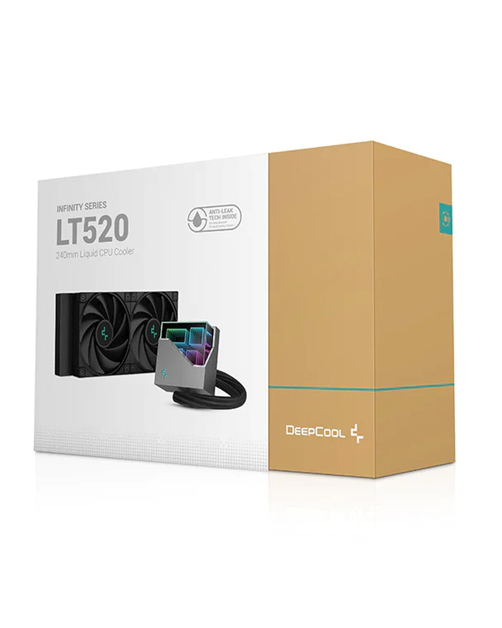 Deepcool LT520 - All - in - One - Flüssigkeitskühler - 12 cm - Schwarz - Kühler