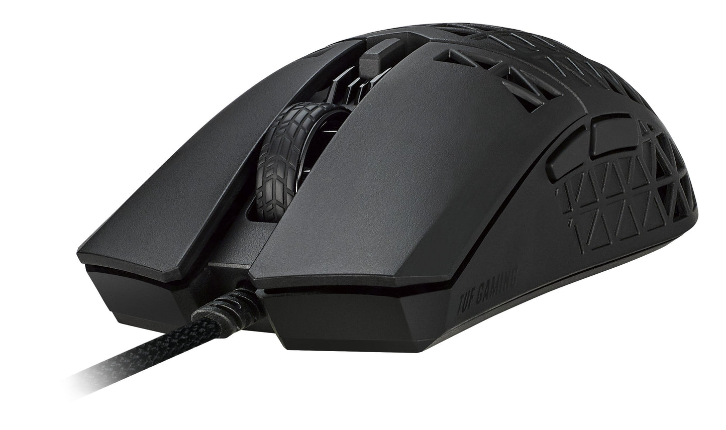 ASUS TUF Gaming M4 Air - Beidhändig - Optisch - USB Typ - A - 16000 DPI - Schwarz - Maus