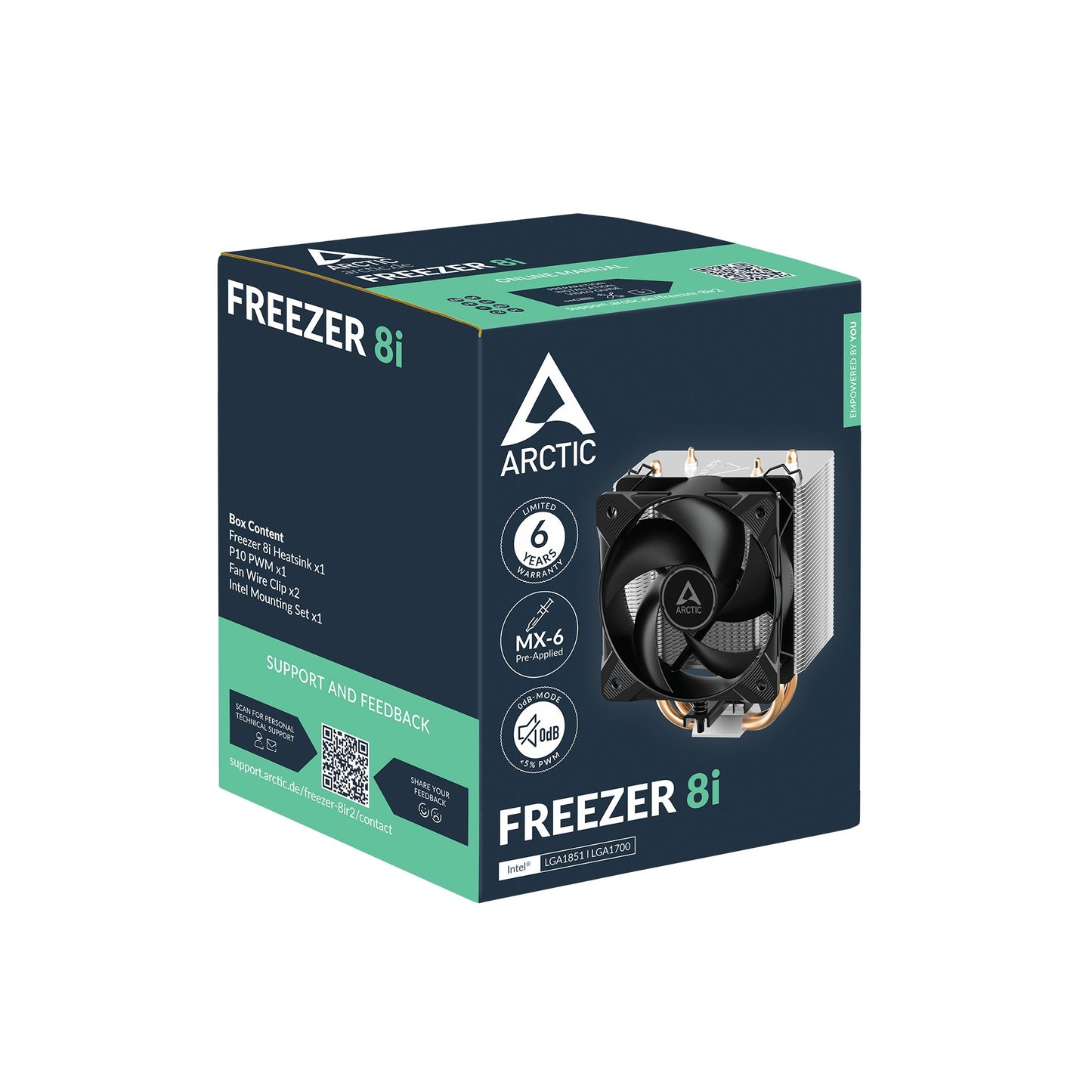 Arctic Freezer 8i| Cpu - CPU - Intel Sockel 1700 (Core i) - Kühler