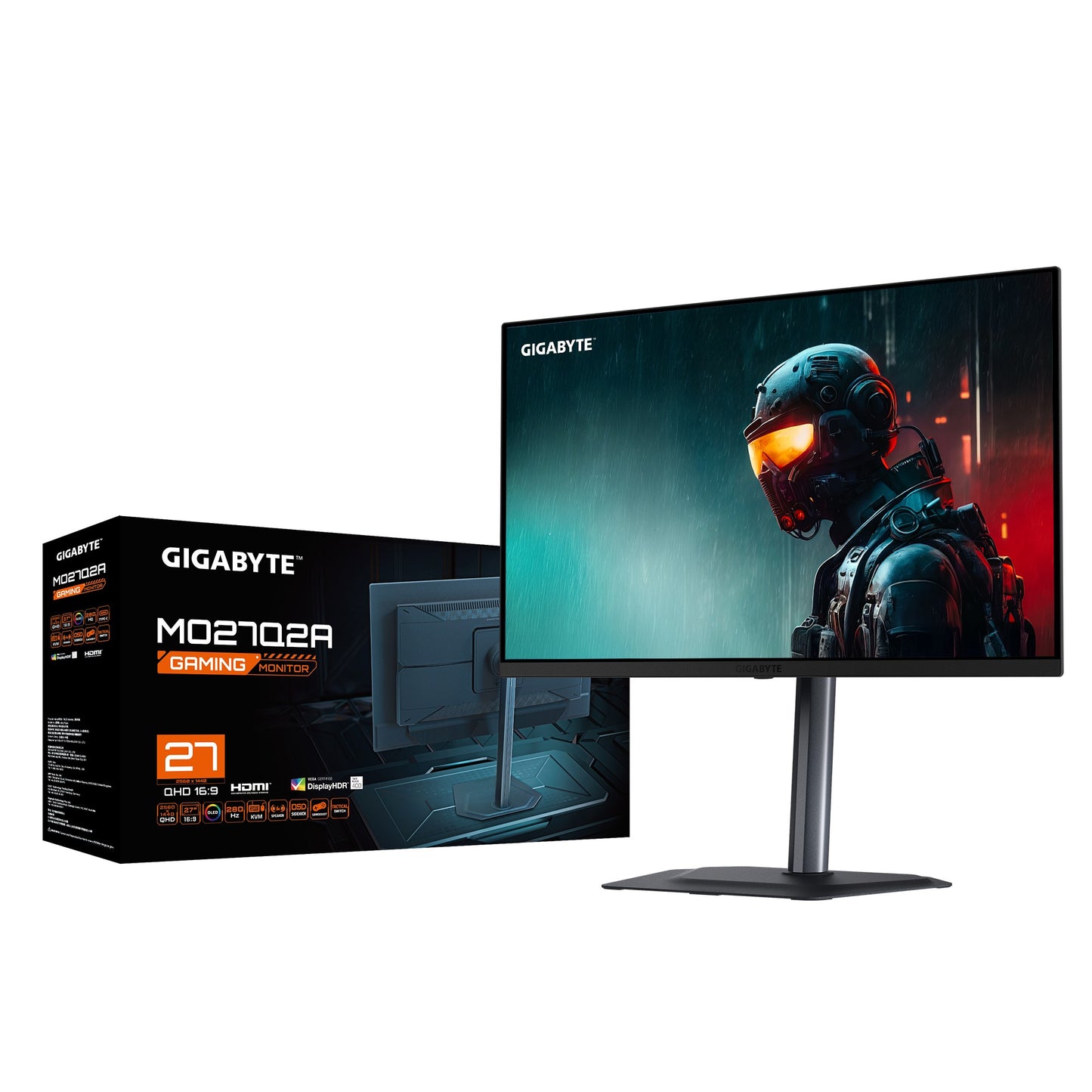 Gigabyte MO27Q2A Gaming Monitor QD - Oled - 68,6 cm - Monitor