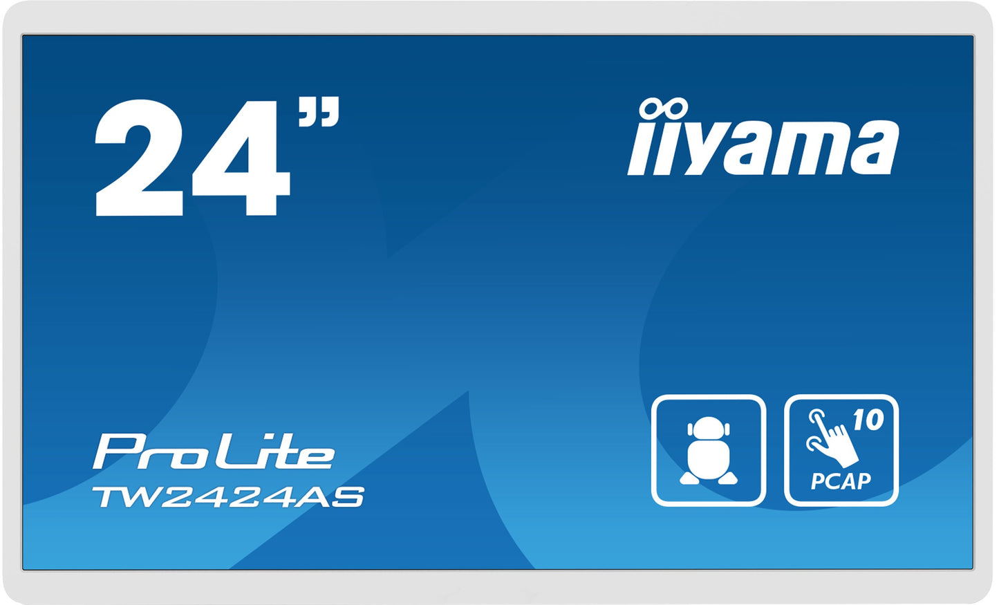 Iiyama TW2424AS - W1 - Digital Signage Flachbildschirm - 60,5 cm (23.8") - 1920 x 1080 Pixel - WLAN - 24/7 - Monitor