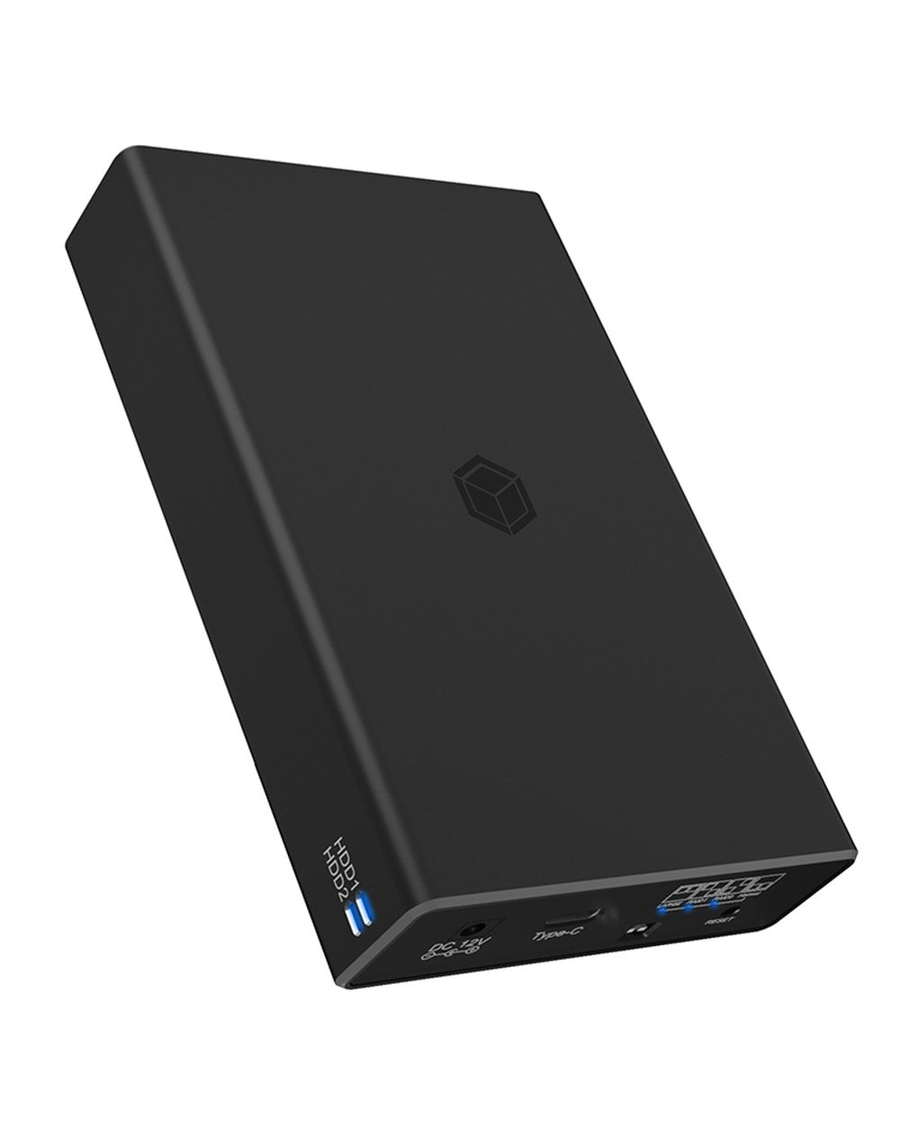 ICY BOX IB - RD2253 - C31 - Festplatten - Array - 2 Schächte SATA - 600 - HDD - Usb 3.2 Gen 2 - 2,5" - Gehäuse