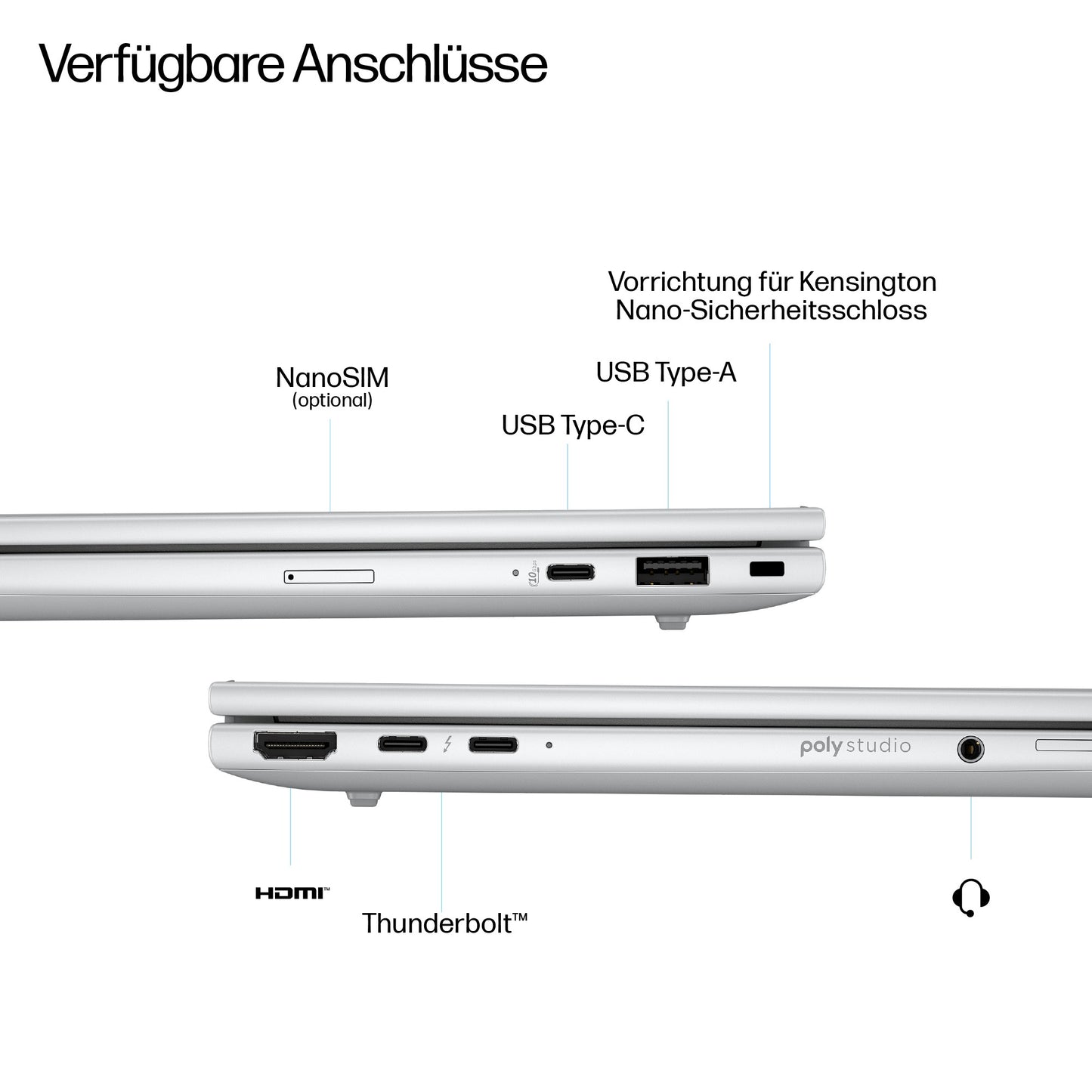HP EliteBook 8 G1i 16" Ultra 7 258V - Core Ultra 7 - Notebook