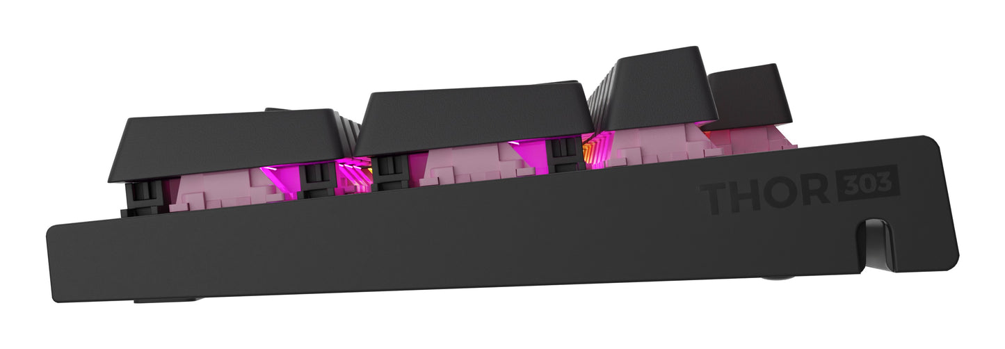 natec Gaming Tastatur THOR 303 silent kabelgeb. DE - Tastatur