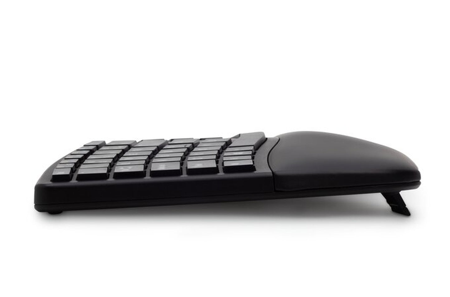 Kensington ProFit Ergo Wrlss - Volle Größe (100%) - Verkabelt & Kabellos - RF kabellos + USB - AZERTY - Schwarz - Tastatur