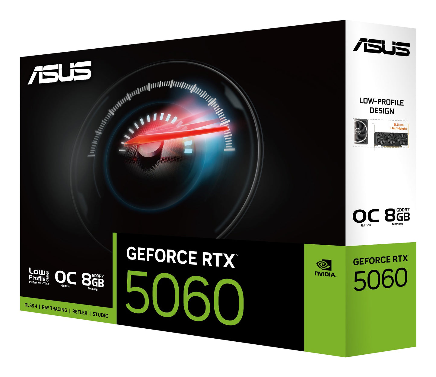 ASUS GeForce Rtx 5060 OC Lp Brk Gddr7 2xHDMI 1xDP - PCI - Express - Grafikkarte