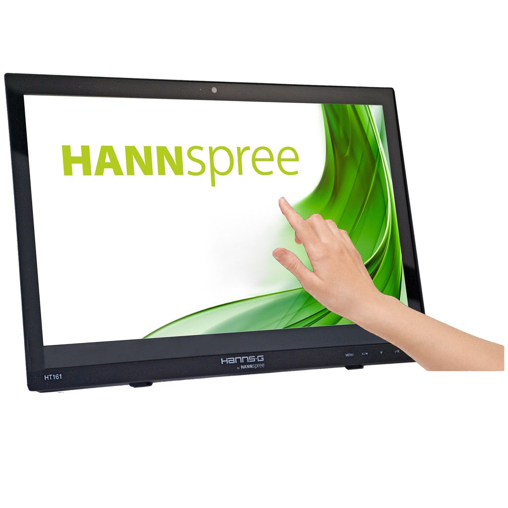Hannspree HT161HNB - 39,6 cm (15.6") - 1366 x 768 Pixel - HD - LED - 12 ms - Schwarz - Monitor