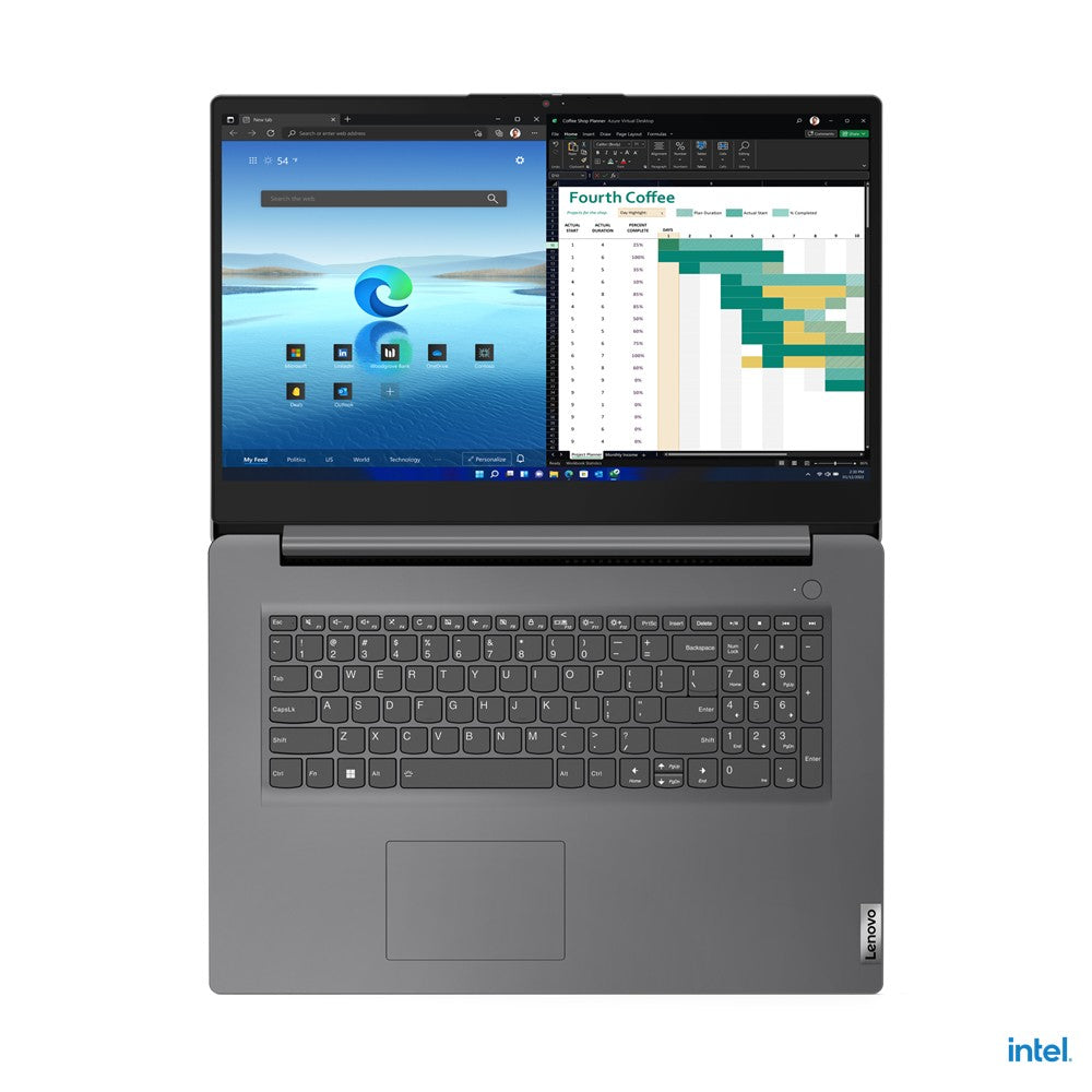 Lenovo V17 G4 IRU - Intel® U - 43,9 cm (17.3") - 1920 x 1080 Pixel - 8 GB - 512 GB - Windows 11 Home - Notebook
