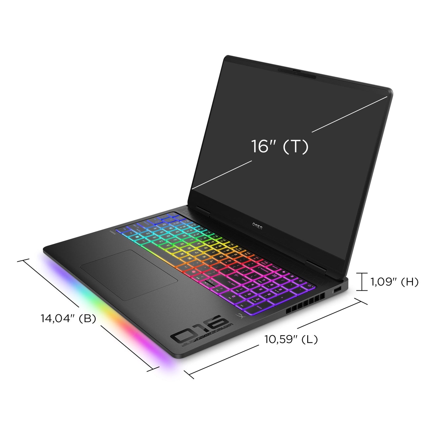 HP BR5F0EA - 16" Notebook - 40,6 cm - Notebook