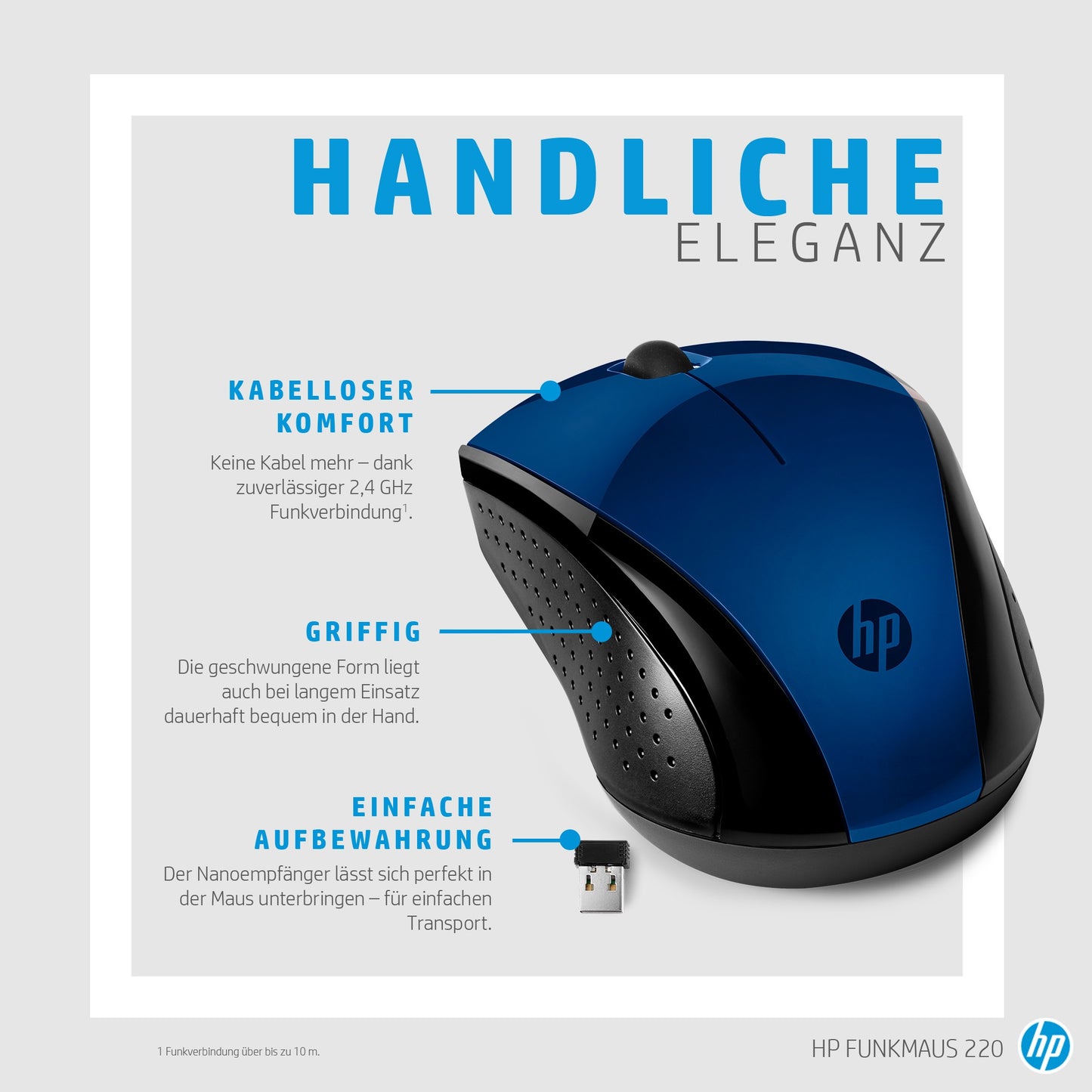 HP 7KX11AA#ABB - Bluetooth - Maus