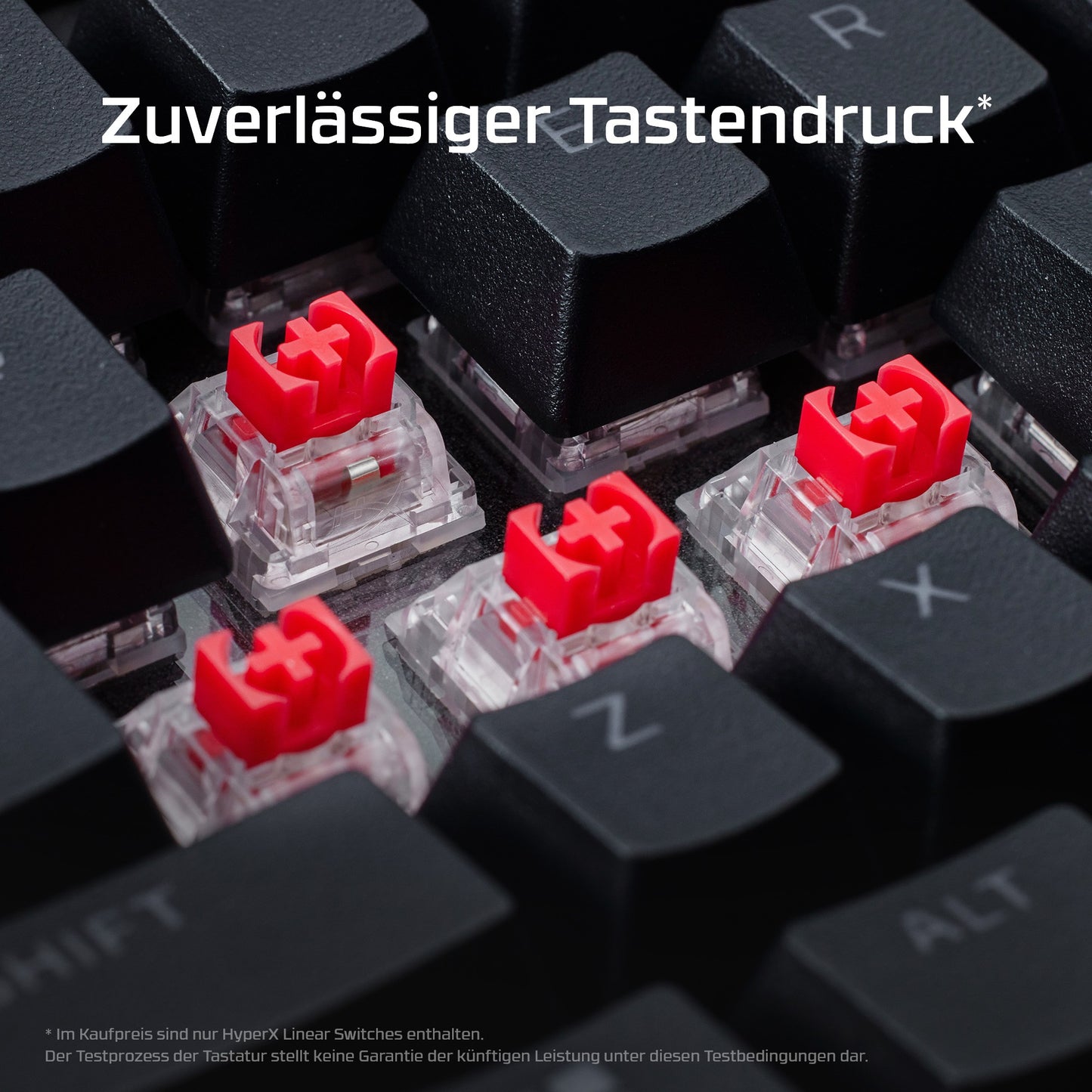 HyperX Alloy Rise 75 Gaming Tastatur - USB Typ C - Tastatur