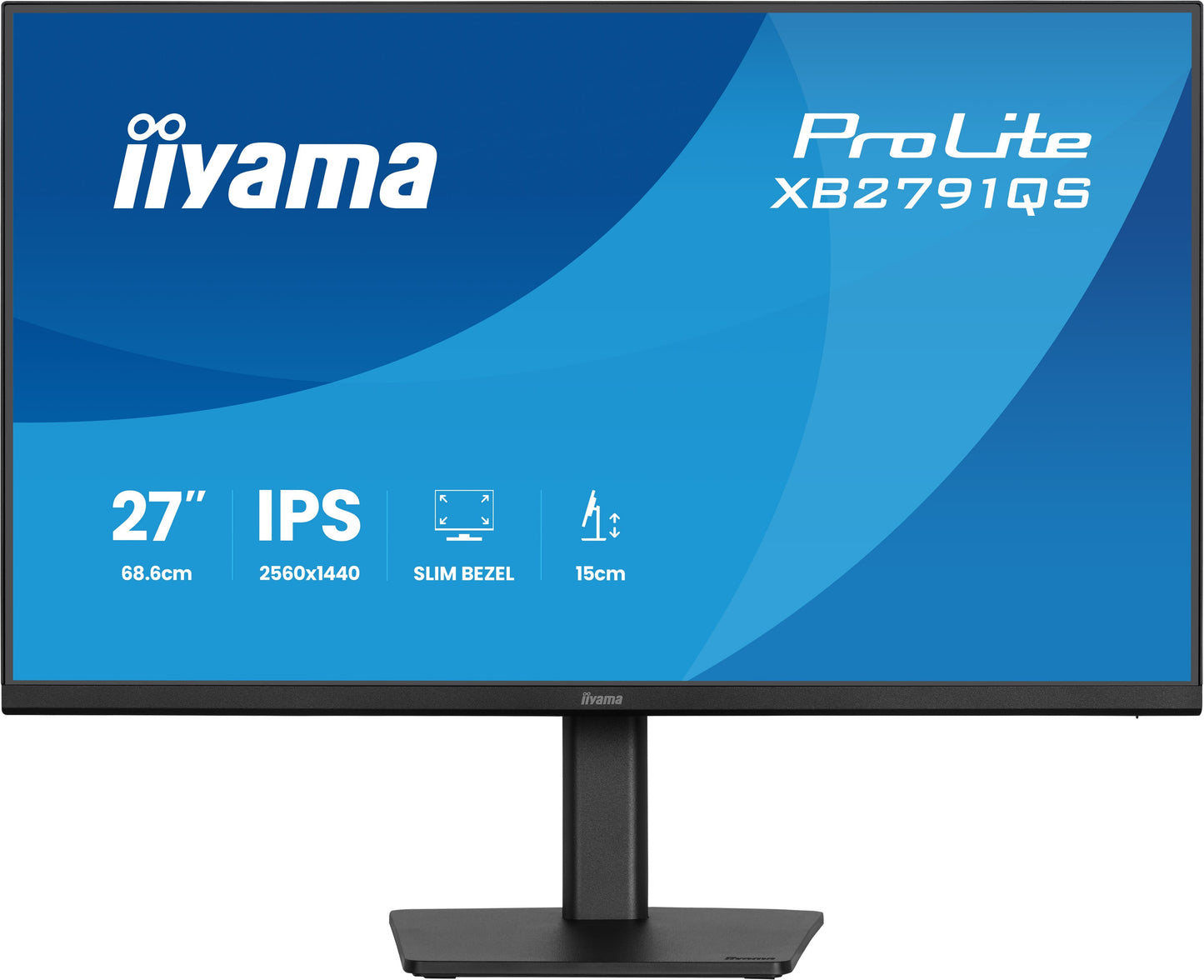 Iiyama ProLite XB2791QS - B1 - LED - 27" - QHD a - IPS - 68,6 cm - Monitor