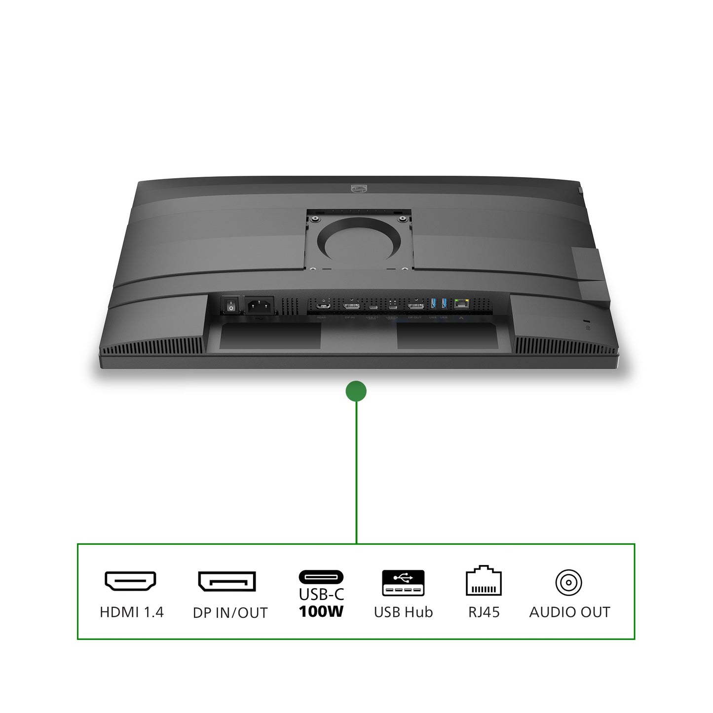 Philips 24" 24B2G5301 FHD/DP/HDMI/VGA/USB - C/Speaker/IPS - 60,5 cm - Monitor