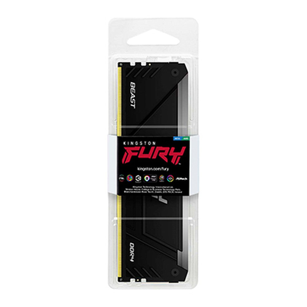 Kingston FURY Beast 32GB 3200MT/s DDR4 CL16 DIMM RGB - 32 GB - 1 x 32 GB - DDR4 - 288 - pin DIMM - Arbeitsspeicher