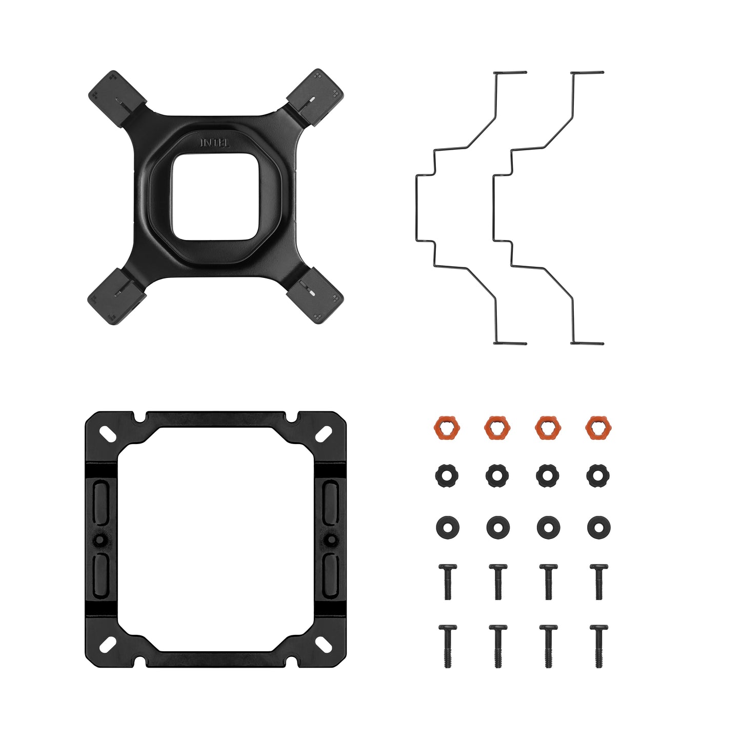 Deepcool AK400 ZERO DARK - Luftkühlung - 12 cm - 500 RPM - 1850 RPM - Schwarz - Kühler