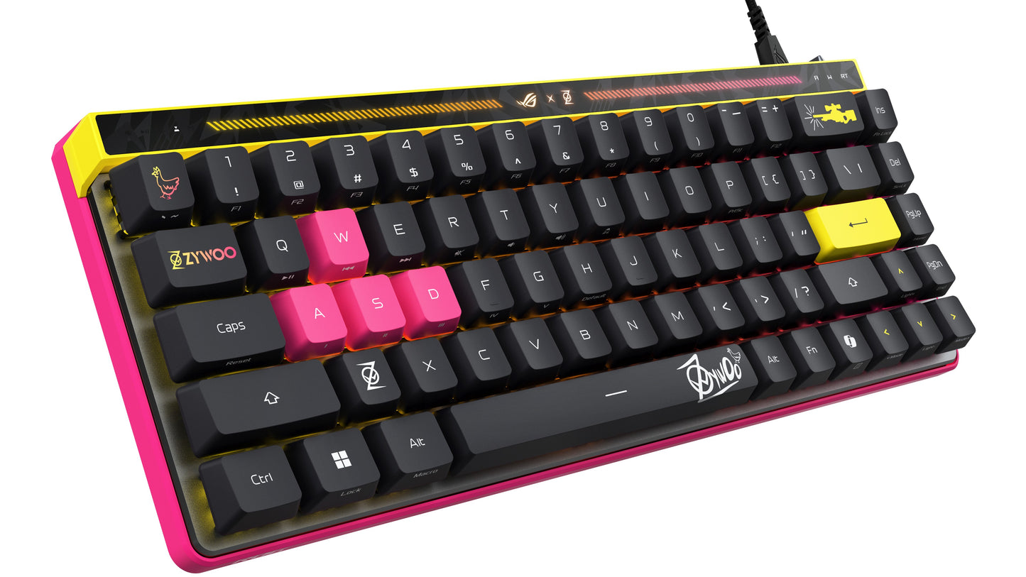 ASUS Tastatur ROG Falchion Ace HFX ZYW/HFX/US/PBT US LAYOUT - QWERTY - Tastatur