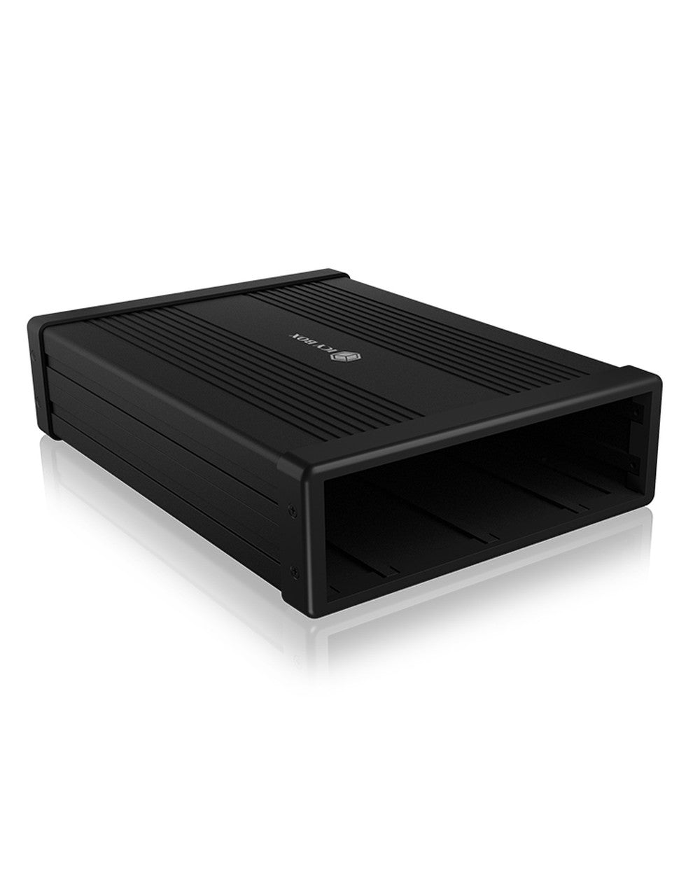 ICY BOX IB - 525 - U3 für 1x 5,25" SATA DVD/Blue - Ray Laufwerk - schwarz - 13,3 cm (5.25") - SATA III - 5 Gbit/s - 3.2 Gen 1 (3.1 Gen 1) - USB Typ - C - Schwarz - Gehäuse