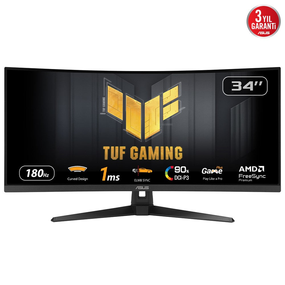 ASUS Tuf Gaming Vg34Vq3B Computerbildschirm 34" - 86,4 cm - Monitor