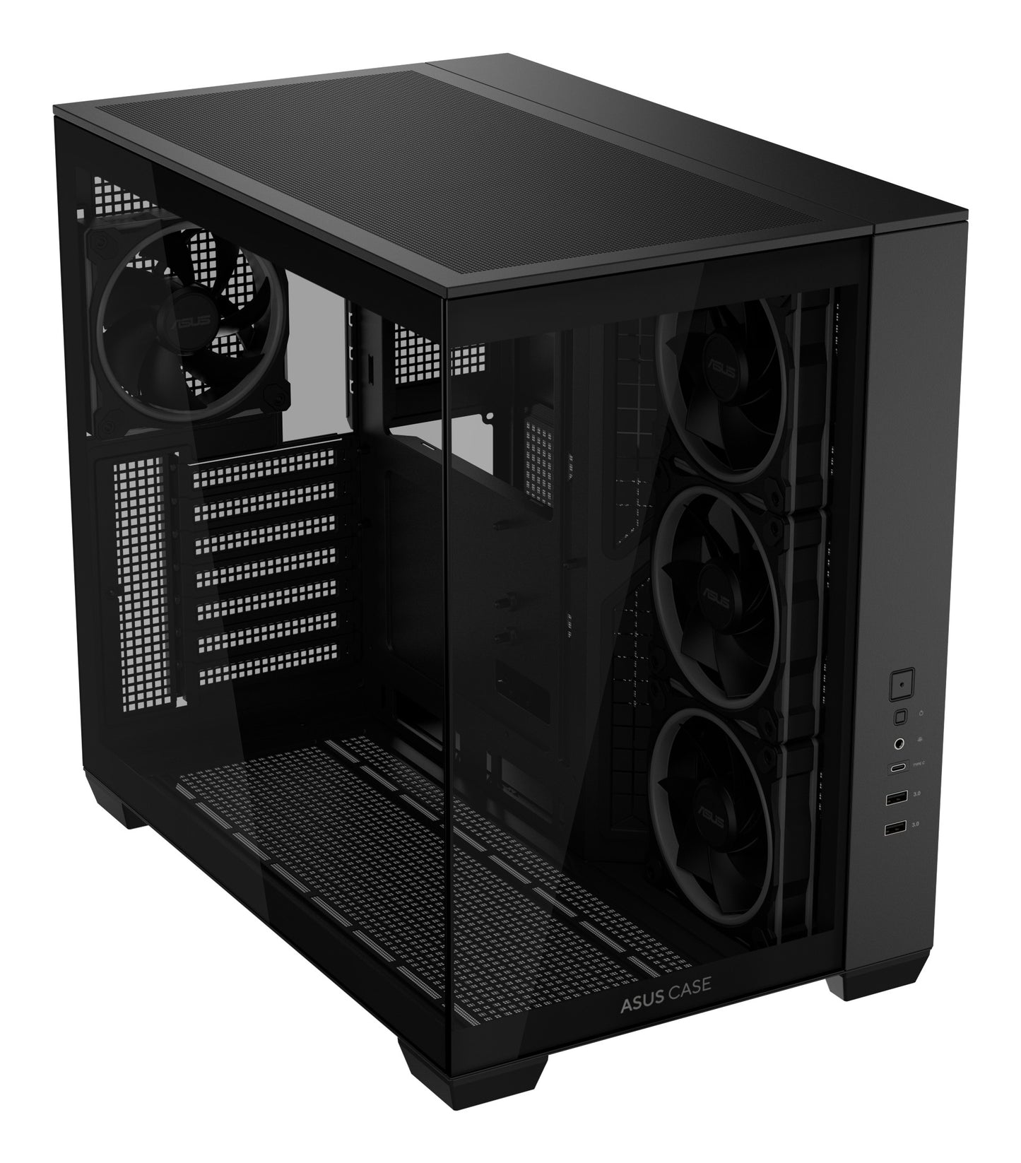 ASUS A32 Plus TG ARGB Black - ATX - Gehäuse