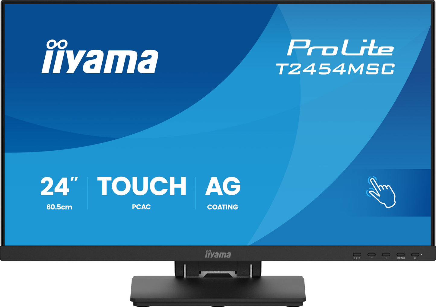 Iiyama TFT T2454MSC PCAP 24''//HDMI/DP/2xUSB/Touch - 60,5 cm - Monitor