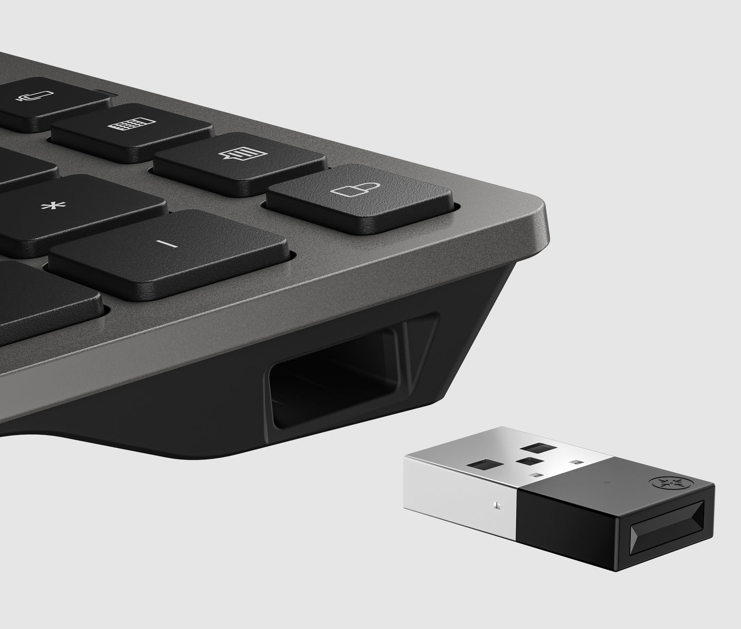 HP 725 - multifunktional wiederaufladbar - QWERTZ - Tastatur