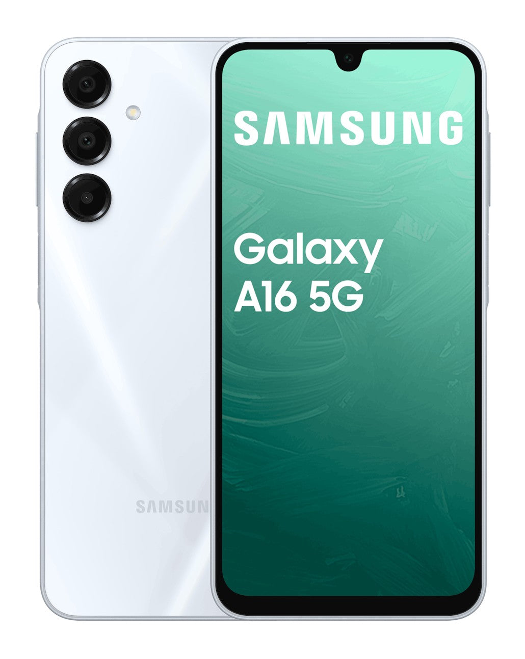 Samsung Galaxy A16 Light Gray - 128 GB - Mobiltelefon