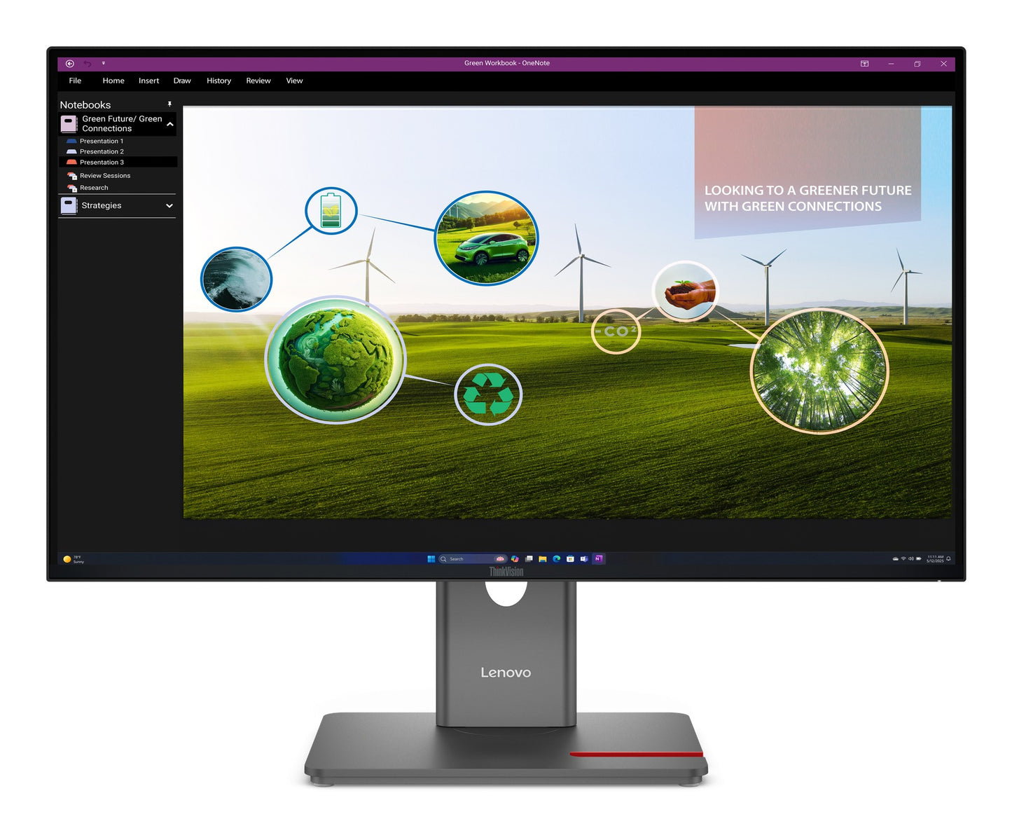 Lenovo ThinkVision P27q - 40 27" - 68,6 cm - Monitor