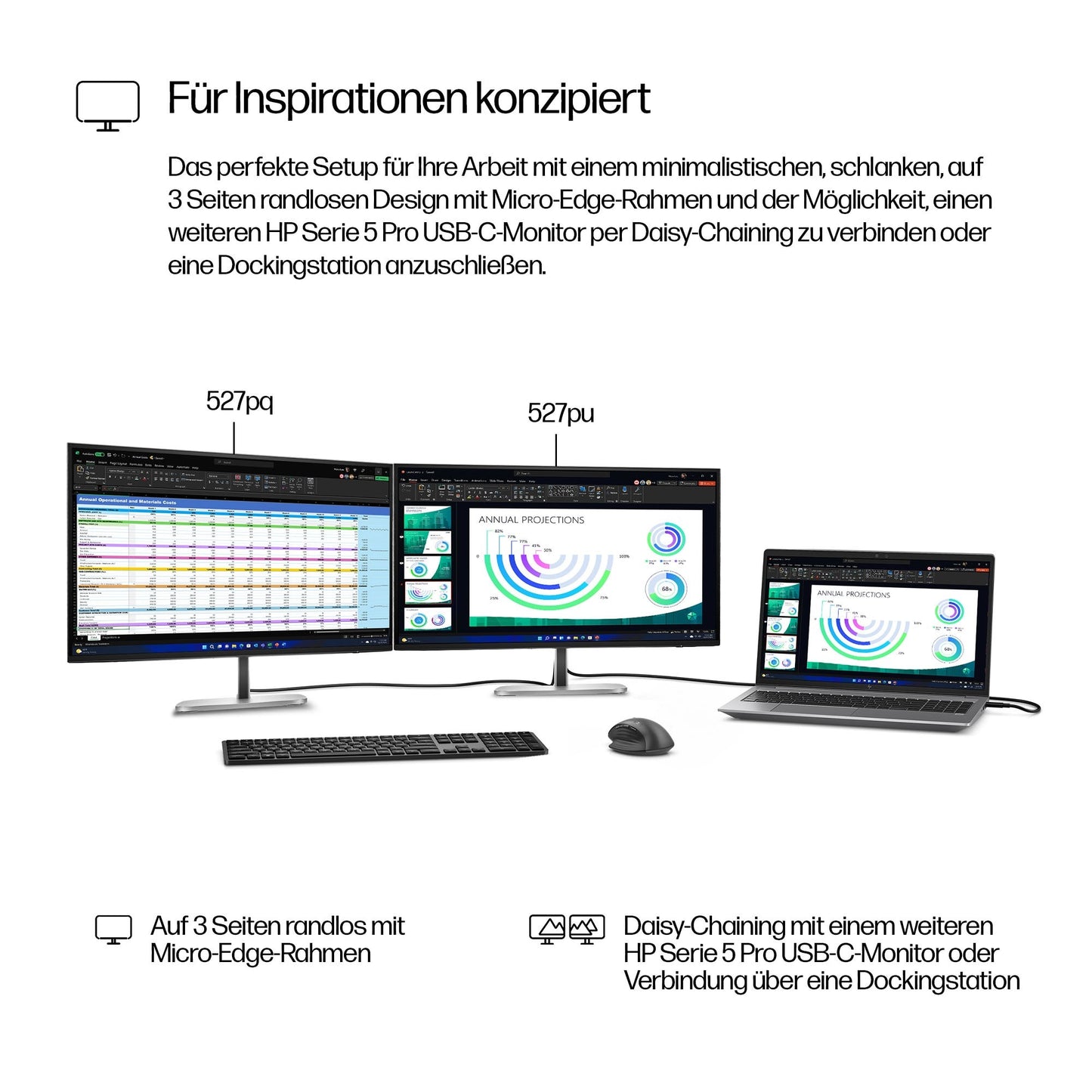 HP Serie 5 Pro 527pq QHD Monitor - 68,6 cm - Monitor