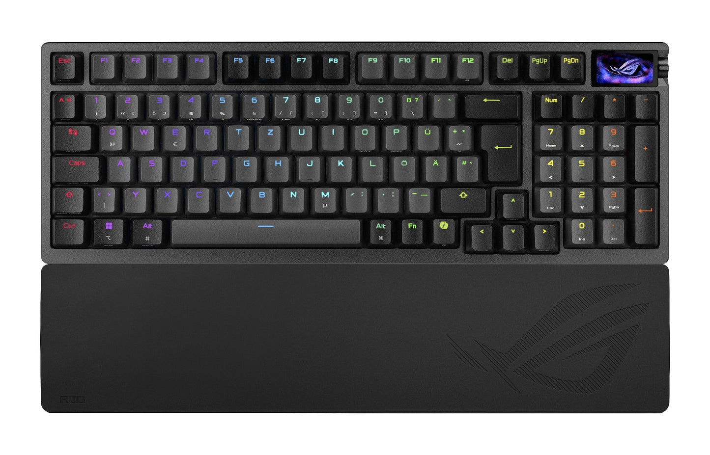 ASUS ROG Azoth 96 HE schwarz DE - Layout HFX V2 - QWERTZ - Tastatur