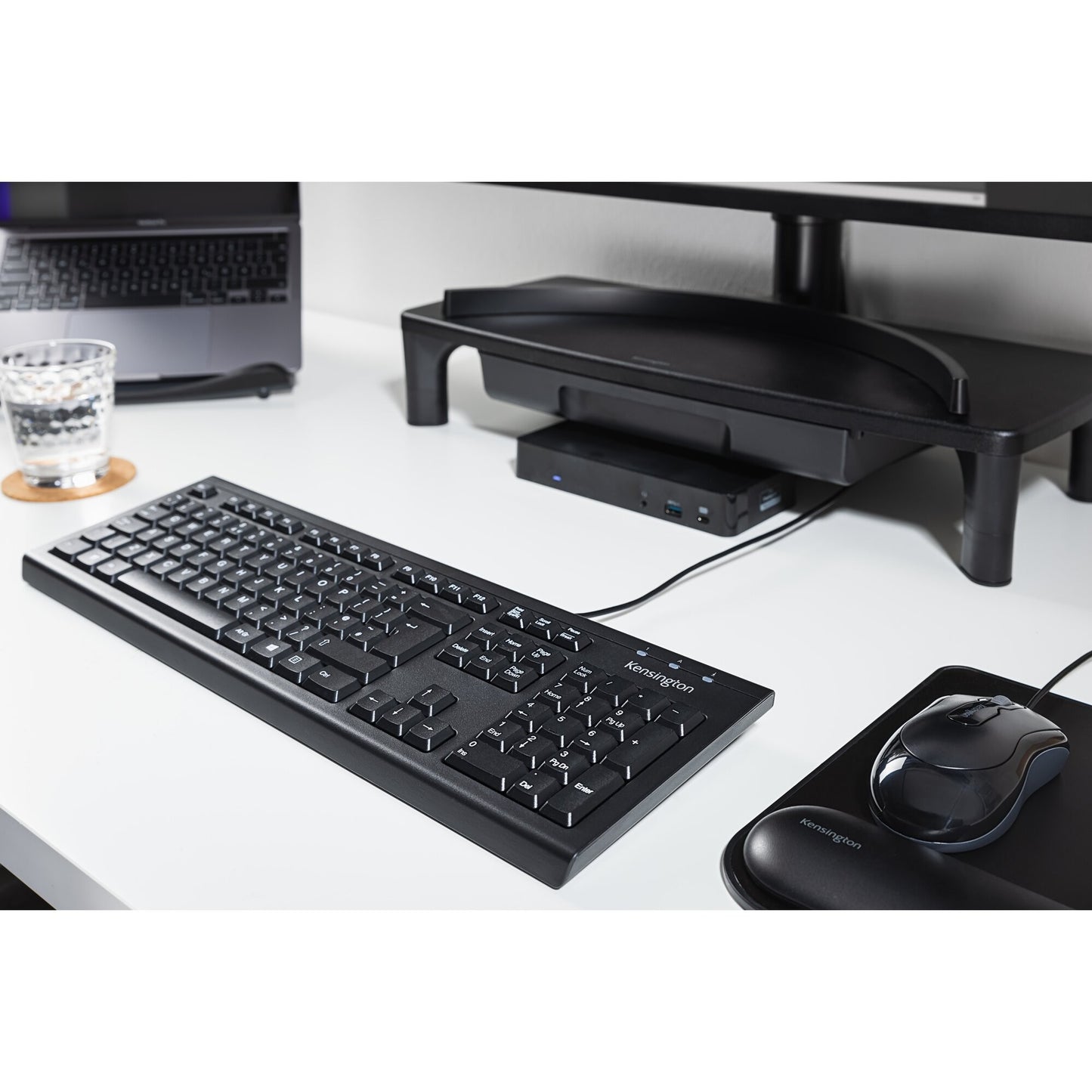 Kensington Mouse - in - a - box Kabelgebunden - Beidhändig - Optisch - USB Typ - A - 800 DPI - Schwarz - Maus