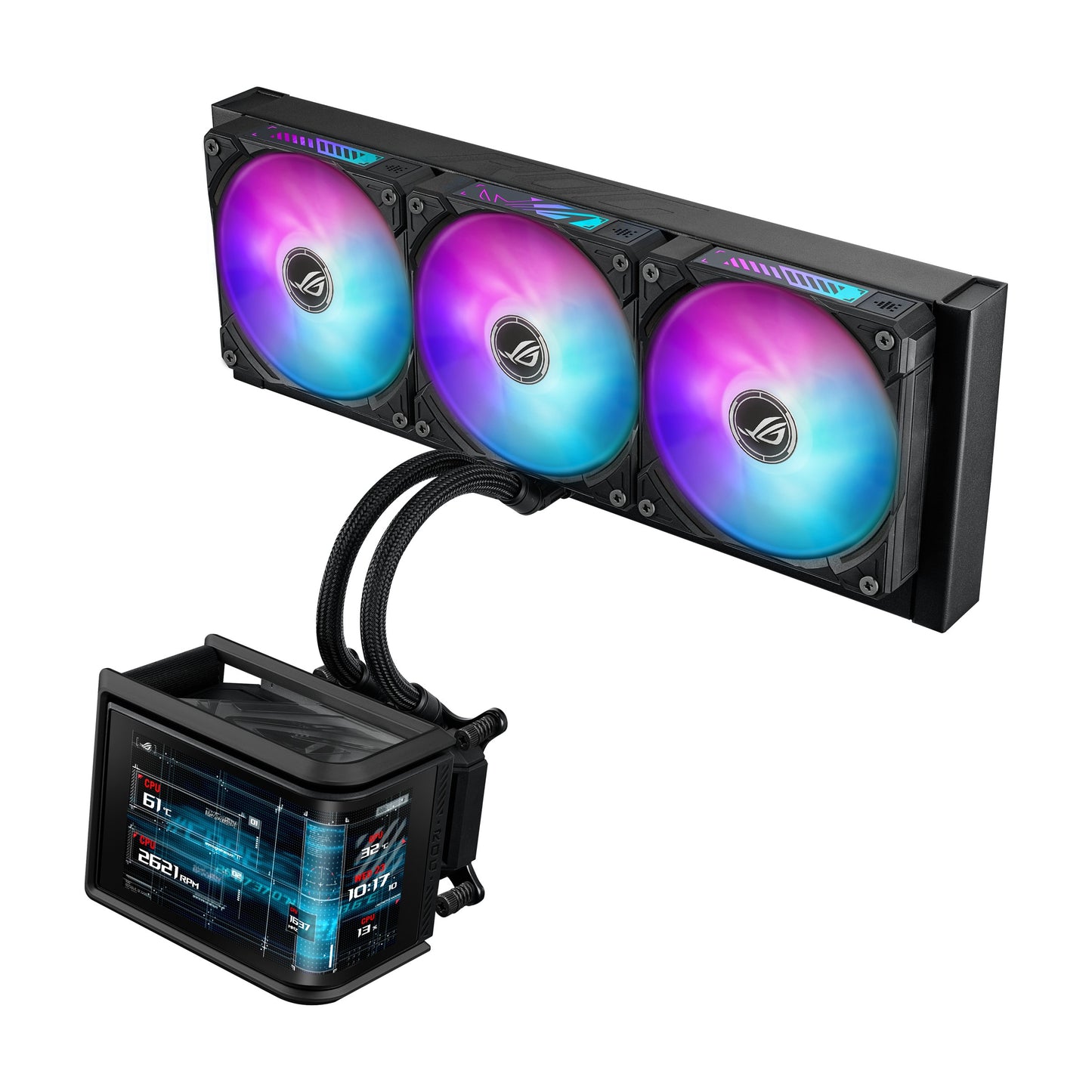 ASUS Rog Ryuo Iv Slc 360 Argb Prozessor - Fluessigkeitskühlsystem - CPU - 36 dB - Kühler
