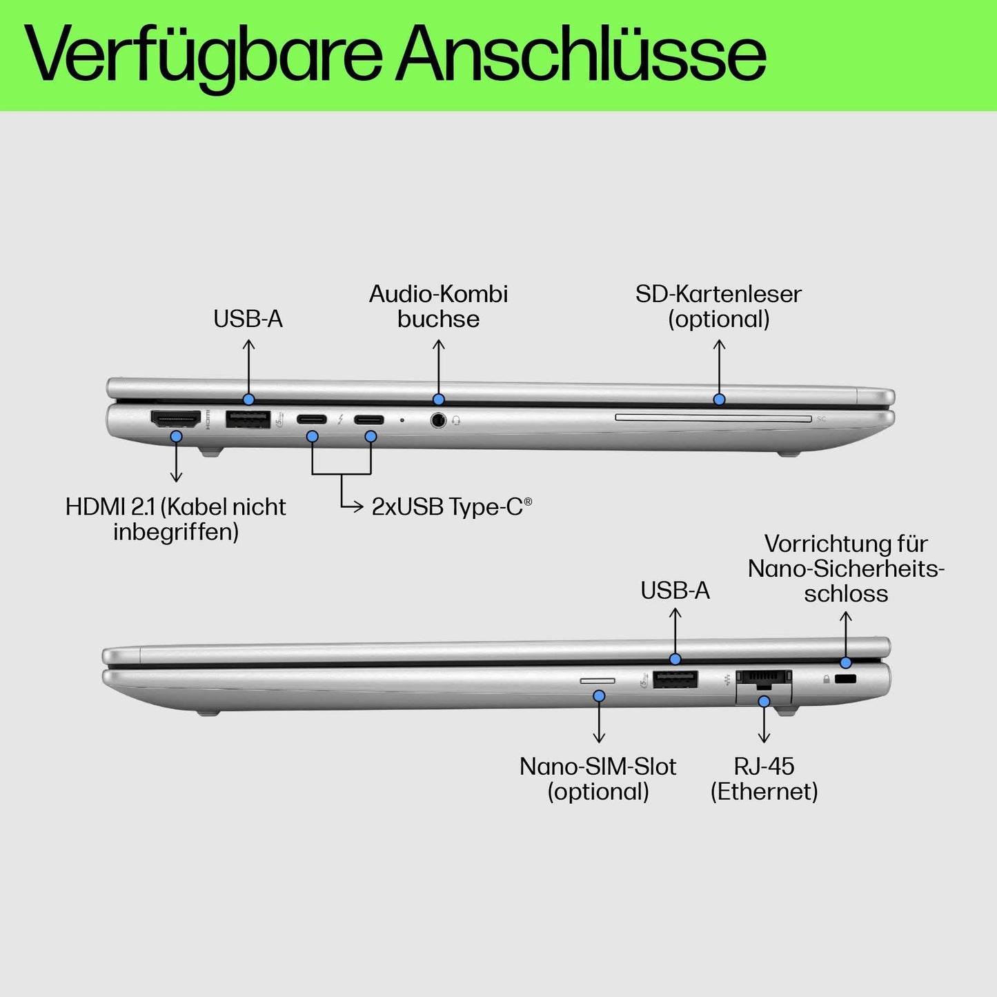 HP EliteBook 660 - 16" Notebook - Core Ultra 5 1,3 GHz 40,6 cm - Notebook