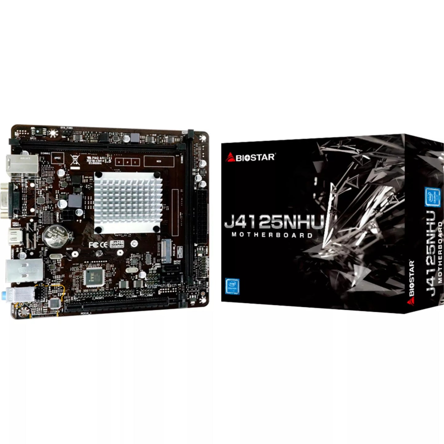 Biostar - J4125NHU - Mainboard