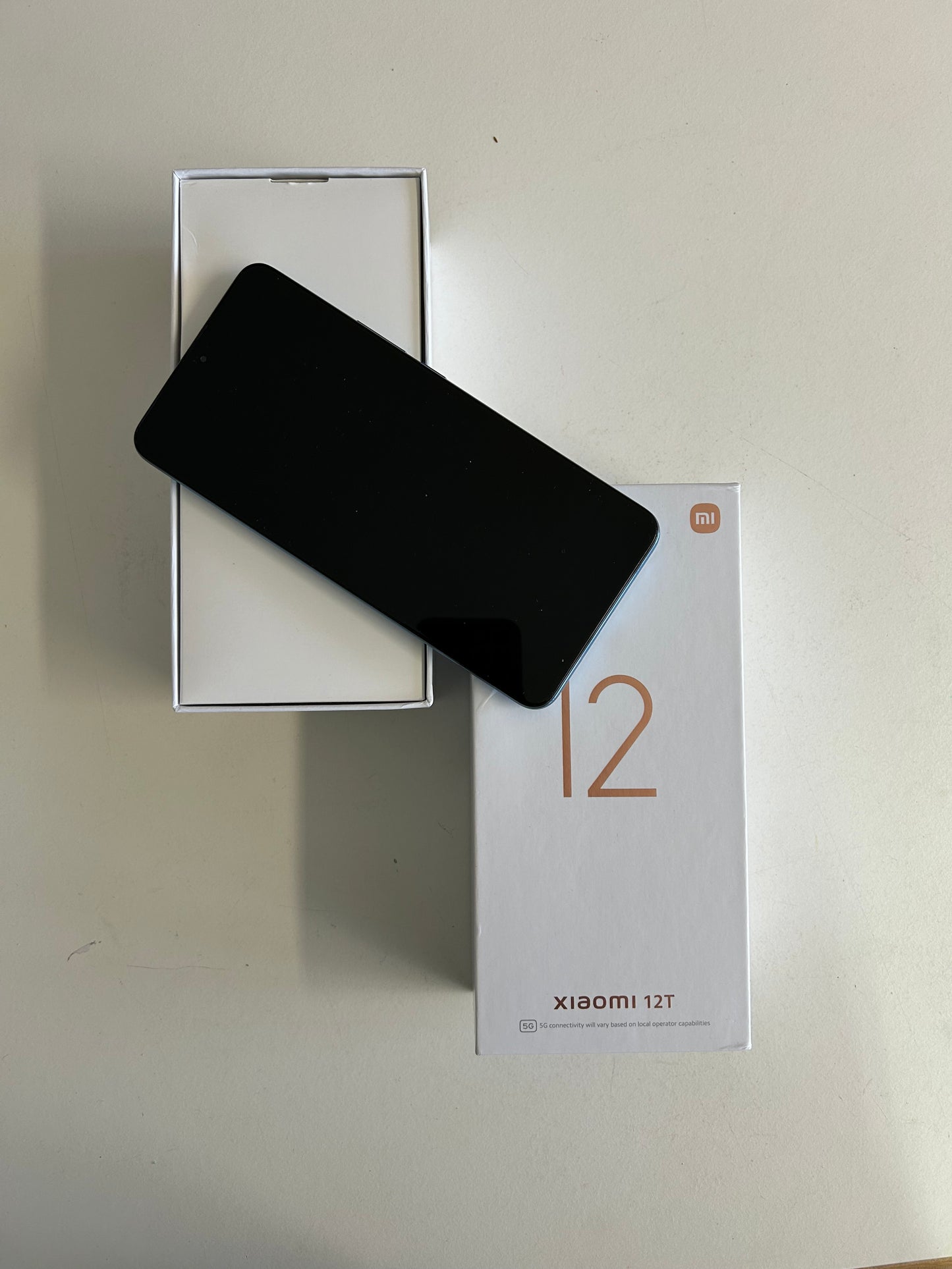 Kundenretoure - Xiaomi 12T 5G Clear Blue, 8 GB + 256 GB