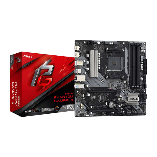 Asrock - B550M PHANTOM GAMING 4 - Mainboard
