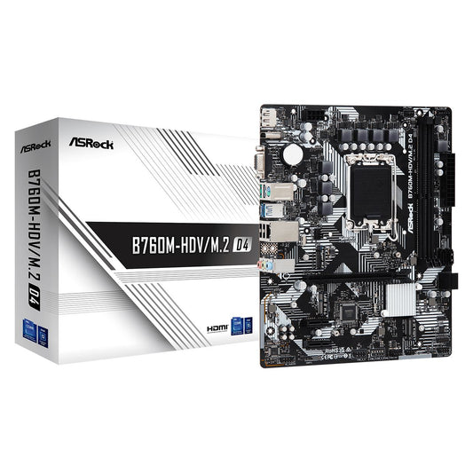 Asrock - B760M-HDV/M.2 D4 - Mainboard