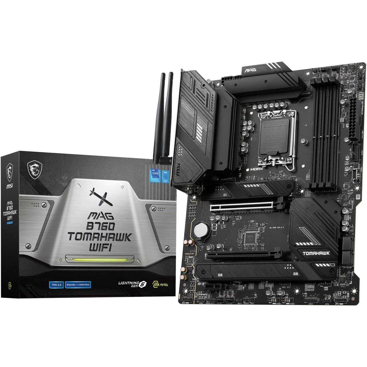 MSI - MAG B760 TOMAHAWK WIFI - Prozessor