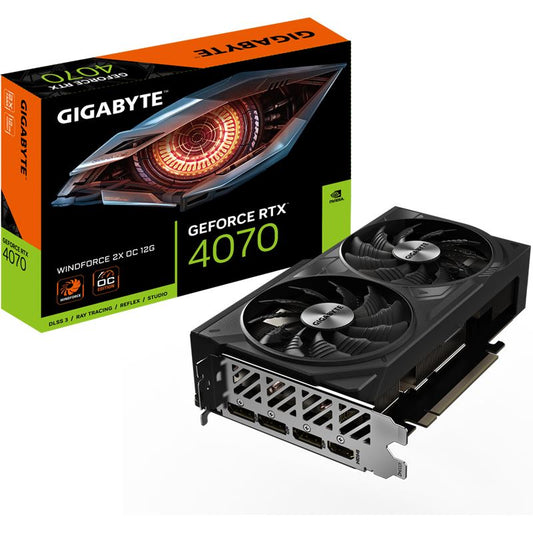 GIGABYTE GeForce RTX 4070 Windforce 2X OC 12G