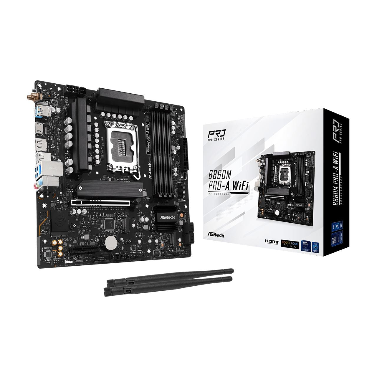 Asrock - B860M Pro-A WiFi - Prozessor