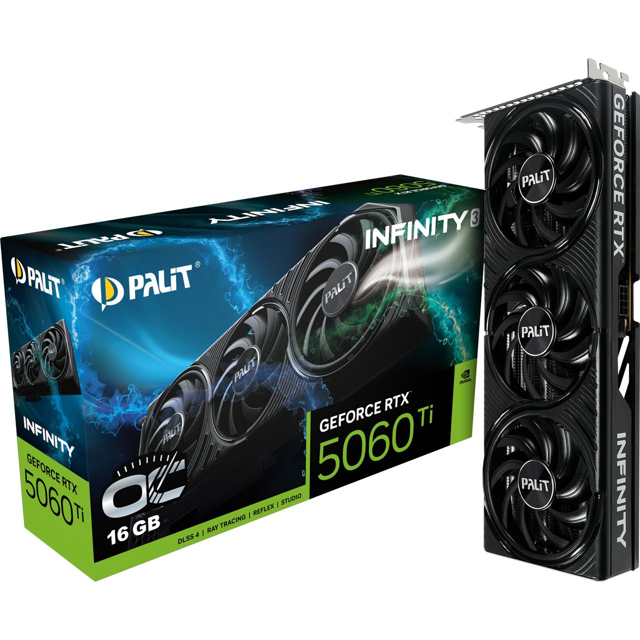Palit - GeForce RTX 5060 Ti Infinity 3 OC 16GB - Grafikkarte