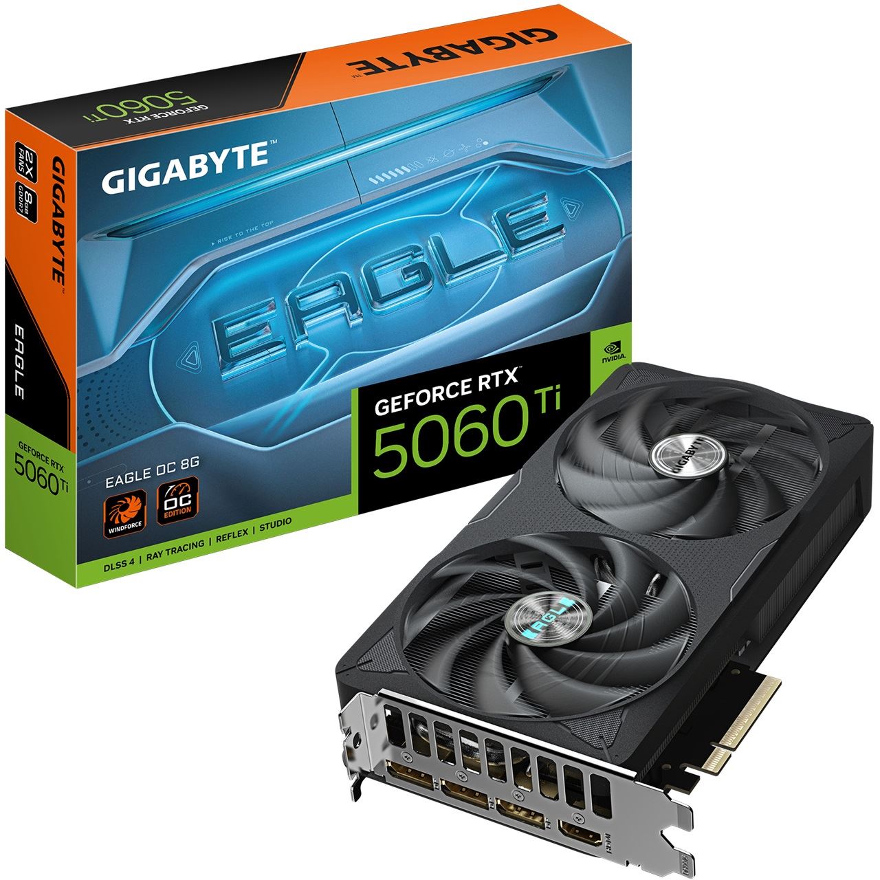 GigaByte - GeForce RTX 5060 Ti EAGLE OC 8G - Grafikkarte
