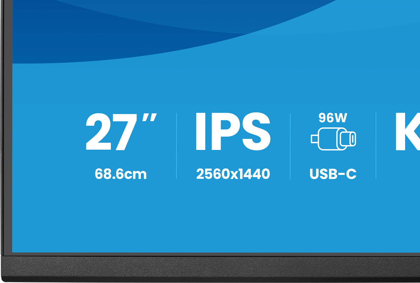 Iiyama 27'' IPS QHD puertos y KVM Pro Max - 27" - Monitor