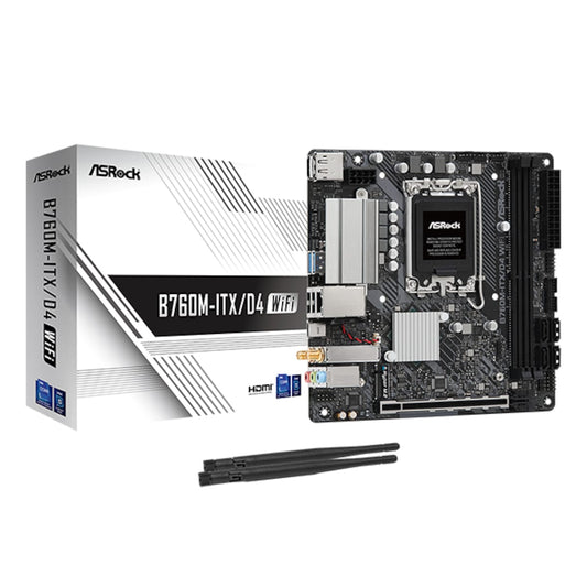 Asrock - B760M-ITX/D4 WIFI - Mainboard
