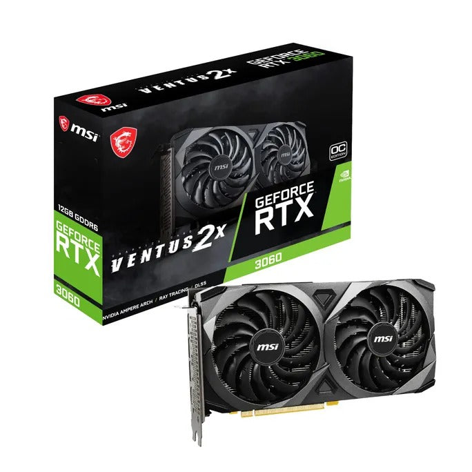 MSI - GeForce RTX 3060 VENTUS 2X 12G OC - Grafikkarte