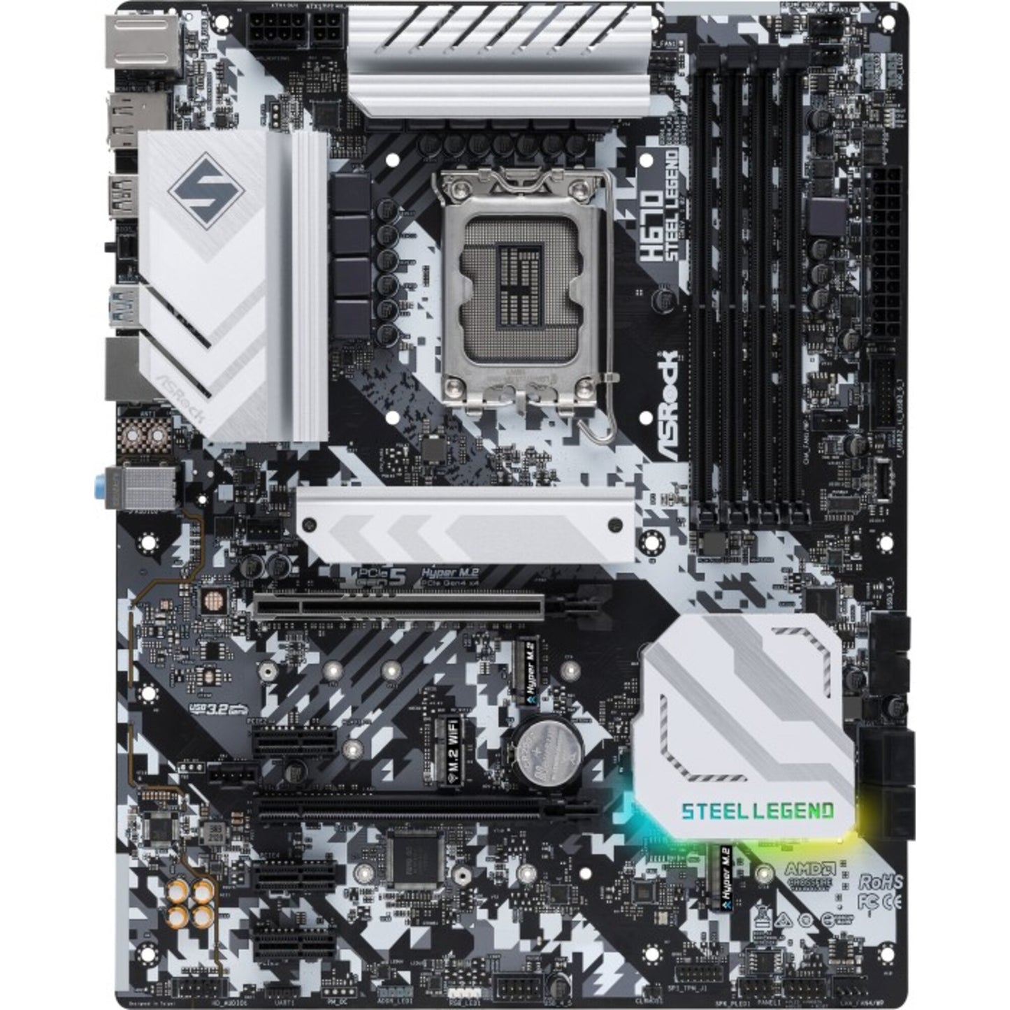 ASRock H670 Steel Legend - Mainboard