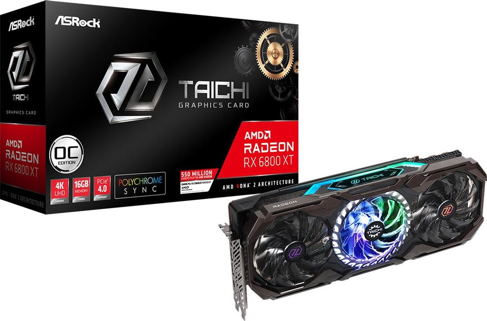 ASRock Radeon RX 6800 XT Taichi X 16G OC