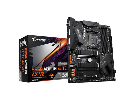 GigaByte - B550 AORUS ELITE AX V2 - Mainboard
