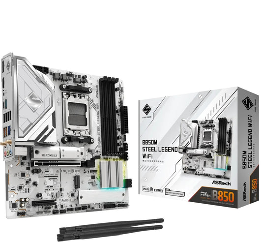 Asrock - B850M Steel Legend WiFi - Prozessor