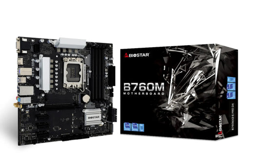 Biostar - B760MX2-E Pro D4 - Mainboard